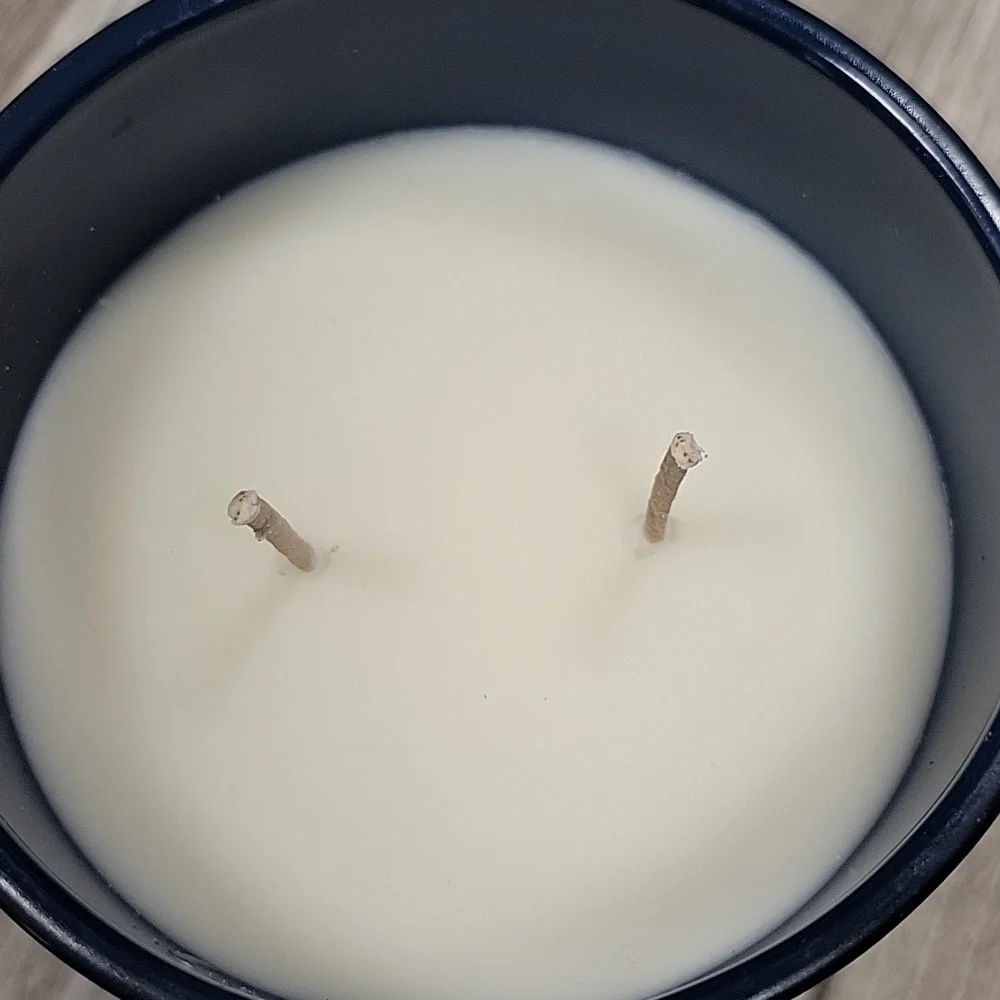 Blue Oasis Hand Poured Soy 16 oz Wax Candle in Beach Walk